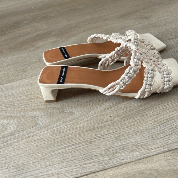 Anthropologie Angel Alarcon kitten Heels/ mules - Picture 6 of 7